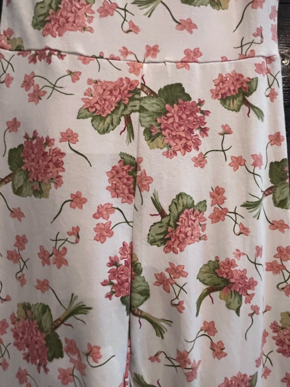 Betsey Johnson Vintage Jumpsuit/Romper Hydrangea Print - Picture 4 of 12